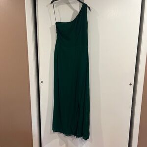 Reformation One Shoulder Gown